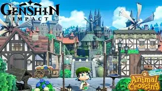 GENSHIN IMPACT dans ANIMAL CROSSING {ANIMAL CROSSING NEW HORIZONS} 