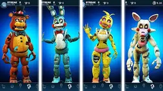 Nightmare Toys Animatronics FNAF AR Workshop Animations