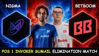 POS 1 INVOKER SUMAIL PICK WADEP4K RAMPAGE ELIMINATION MATCH - NIGMA VS BETBOOM EWC 2026 DOTA 2