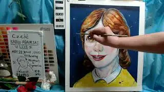 Oil painting  portrait day 4 END op1481-4   [LIVE]--  