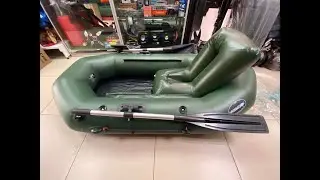 Одноместная лодка с дополнительным надувным креслом - ПИРАНЬЯ 100