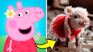 PEPPA PIG Characters in REAL LIFE!