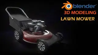 Blender Modeling   Lawn Mower