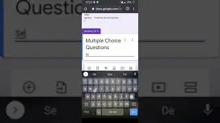 Google form tutorial