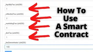 How To Use A Smart Contract And Change Functions Using BSC Scan (Interact With Smart Contracts)