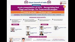 Acute presentation of ILD's - Recognizing red flags and design the treatment strategies.