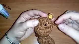 Как сделать веко мишку? Урови амигуруми для начинающих.