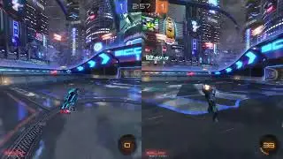 rocket league 2v3 all-stars bots
