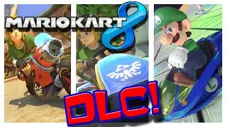 Mario Kart 8 DLC 100% CONFIRMED - Link, Villager, Isabelle, Dry Bowser, New Courses and Vehicles!