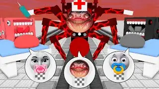 Monster School : Cute Thomas GIRLFRIEND | DR CHOO CHOO CHARLES ATTACK - Minecraft Animation