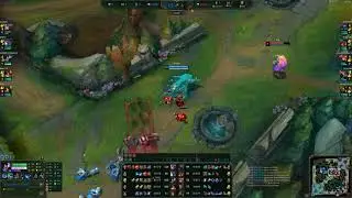 LoL Yasuo gameplay s rank with seadog skin (KDA 12/1/3)