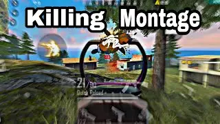 Killing Montage..🔥 || 4 Finger Gameplay 🖤 || Free fire Insane Gameplay..❤