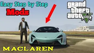 How to Install MCLAREN ARTURA in GTA 5 | GTA 5 MODS | TAMIL |