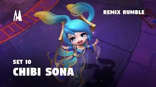 CHIBI SONA | BOOM, EMOTES | TFT SET 10