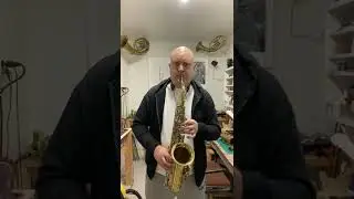 Conn Shooting Star 60’s Alto Saxophone Playing Test