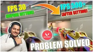 HOW TO SOLVE ✅ FPS DROP PROBLEM IN VALORANT AFTER 2026 UPDATE |  VALORANT FPS ISSUE SOLVED ✅