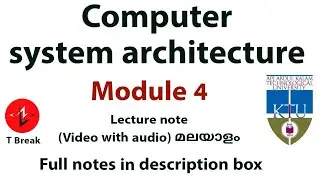 computer system architecture | module 4 for computer science and engineering student 2020