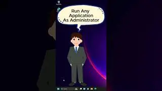 How to run anything as Administrator? 🔥#pctips #foryou #best #shortcuts #windows #windowsshortcuts