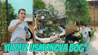 YULDUZ USMONOVA BOG'I BILAN TANISHTIRDI