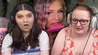 Is She Eating A Hair Brush!? - We React to ASMR
