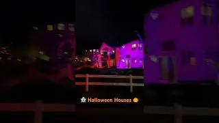 Halloween Houses 🎃 #halloween #spooky #scary #skeleton #vampire #ghost
