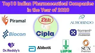 Top10 Leading Indian Pharmaceutical companies in the year of 2020||Ranks are Based on Annual revenue