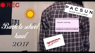 Back to school haul // wxstednxghts