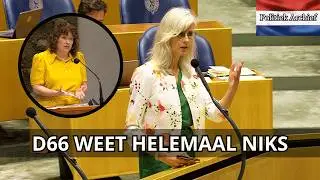 FANTASTIC | Mona Keijzer Corners D66 In Nitrogen Debate