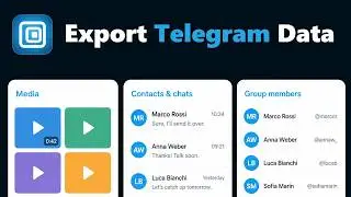 Scrape Telegram Group Members, Contacts, Media, Chats to CSV/Excel in One Click