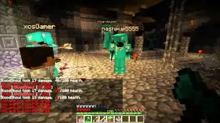 MMORPG Minecraft - "North" Dungeon Play-Through