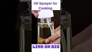 The Perfect Oil Sprayer for Cooking #cooking #kitchengadgets #kitchentools #shorts #cookingathome