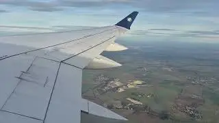 Air France Airbus A220-300 Takeoff from Paris Charles de Gaulle Airport