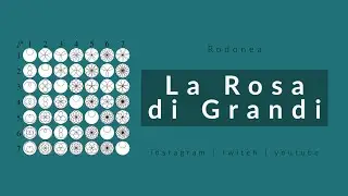 La Rosa di Grandi (o Rodonea) | p5.js [ITA]