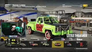 Бустер играет в WRECKFEST