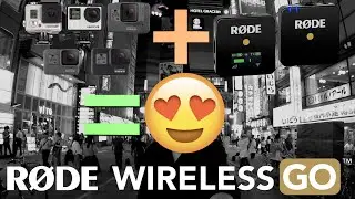 RØDE Wireless GO with a GoPro in downtown Tokyo for the ULTIMATE Vloggers audio tool and it's magic