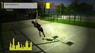 Attempting the advanced off the court smash