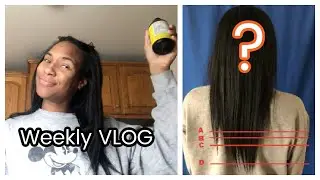 Where Should I Trim My Hair?, Hair Growth Vitamins Update, Are They Working? | VLOG