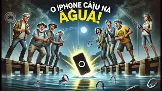 Perdemos  o IPHONE na última pesca magnética do ano!!!