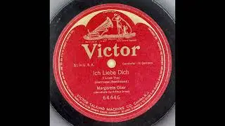Margarethe Arndt-Ober - Ich liebe Dich (Beethoven) 1914