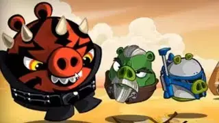 Прохождение  Angry Birds Star Wars 2 серия 18. Свинская сторона 6