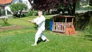 Bokken Soburi : Men-Men-Tsuki 2 directions