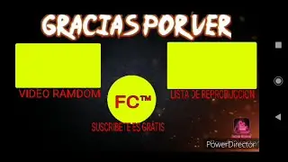 NUEVA OUTRO PARA EL CANAL!!🔥🔥