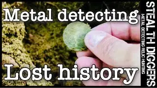 Metal detecting a 1700's cellar hole that had a 1800's cabin  