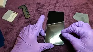Installing Screen Protector | Samsung Galaxy S24 Plus | ASMR