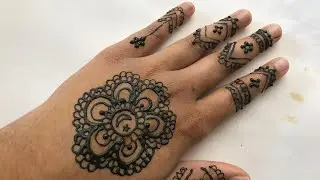 Easy Moon and Star Henna | Beginner Henna | Jaldi Henna Pt  3