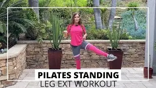 Pilates Standing Leg Extension Workout 