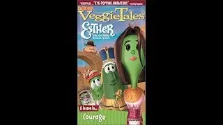 Opening/Closing to VeggieTales: Esther The Girl Who Became Queen 2001 VHS (Lyrick Studios)