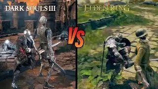 Comparison ELDEN RING Vs. DARK SOULS  3 Backstab