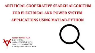 ARTIFICIAL COOPERATIVE SEARCH ALGORITHM FOR ELECTRICAL AND POWER SYSTEM APPLICATIONS USING MATLAB