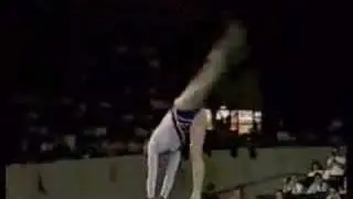 Sarah Mercer - 1989 Worlds AA - Balance Beam